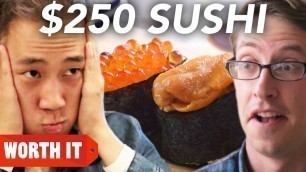 '$3 Sushi Vs. $250 Sushi'