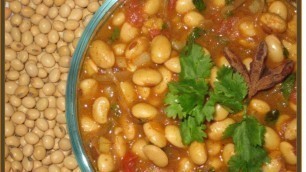 'How to Make Soya Bean Curry - Vegetarian Indian Food Recipes'