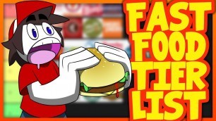 'FAST FOOD TIER LIST - CRANTIME'