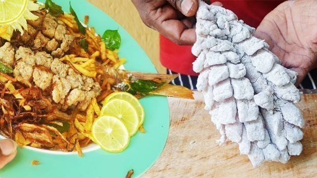 'Fried Fish & Chips Platter - Street Food Recipes  | Village City'