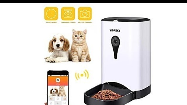 '4.5L Gasky App Control Dog Food Automatic Cat Pet Smart Feeder'