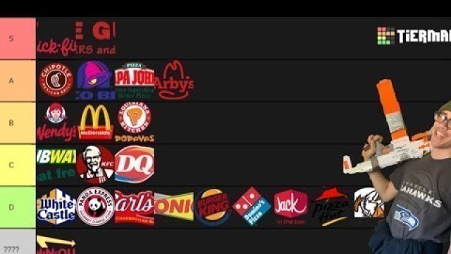 'Fast food tier list - SolidSaber'