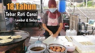 'Anak M Nasir Mewarisi Kemahiran Tebar Roti Canai | Malaysian Street food'