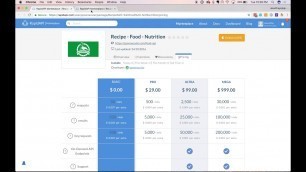 'How to Connect to the Recipe - Food - Nutrition API from Spoonacular - RapidAPI Marketplace'