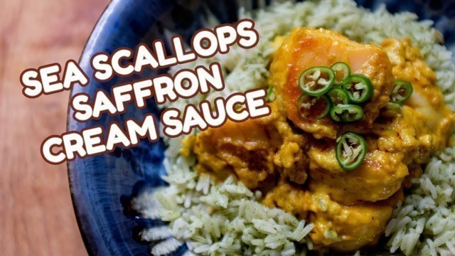 'Sea Scallops in Saffron Cream Sauce - Food Coma: My Seventies Kitchen Episode 12'