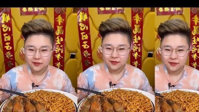 '#ASMR #MUKBANG #KoreanfoodASMR MUKBANG Korean food, FIRE TOFU NOODLES,'