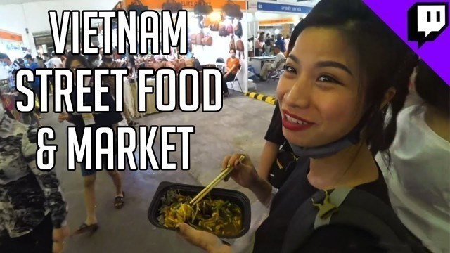 'TASTY Thailand Street Food & HUGE Indoor Market | Ho Chi Minh City, VIETNAM'