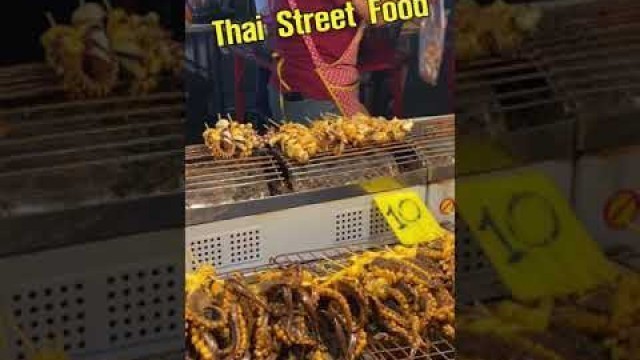 '#Shorts Grilled Squid Thai Style - Thai Street Food & Travel'