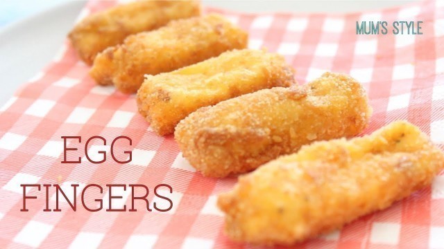 'Egg Fingers || Fingers Foods For Babies Toddlers And Kids || Baby Led Weaning Recipe'