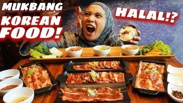 'MUKBANG KOREAN FOOD - HALAL ! - DRUMSTAIRS JAKARTA'