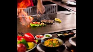 '#HappyLunarNewYear Japanese Street Food: Teppanyaki in Osaka, Japan'