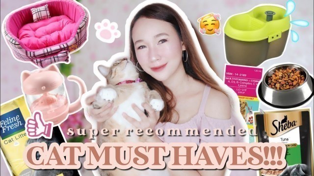 'CAT SUPPLIES HAUL // CAT MUST HAVES! (2021) (PHILIPPINES)'