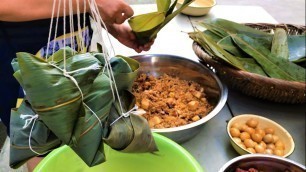 'Making Zongzi Dumplings for Dragon Boat Festival | Chinese Food in 4K'