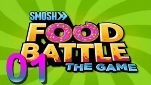 'Food Battle The Game - episode 1 l So many DOUGHNUTS'