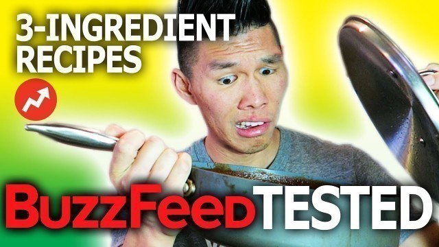 'BUZZFEED 3-INGREDIENT FOOD RECIPES TESTED - Life After College: Ep. 466'