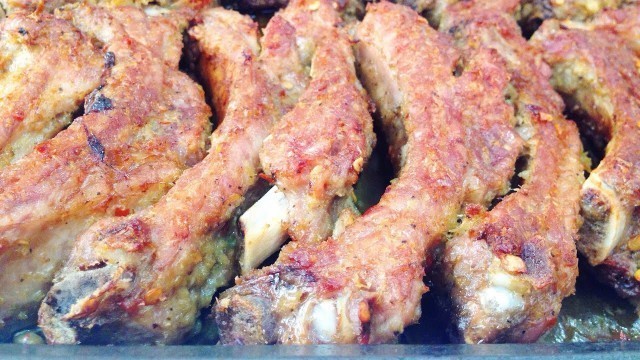 'Baked Lemongrass Spare Ribs  - Suon Non Nuong Sa'