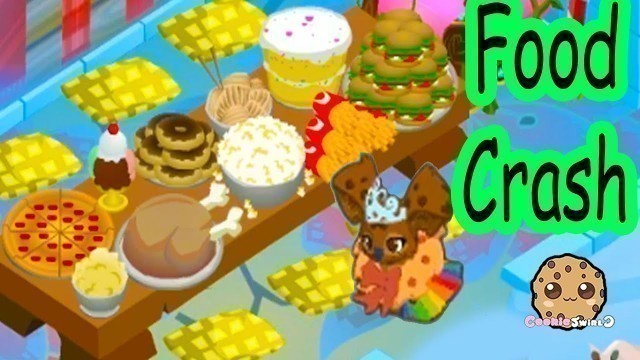 'Cookieswirlc Animal Jam Online Game Play with Cookie Fans !!!! Food Crash Dens Video'