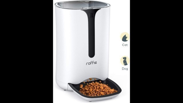 'Roffie Automatic Programmable Dog, Cat, Small Pet Feeder'