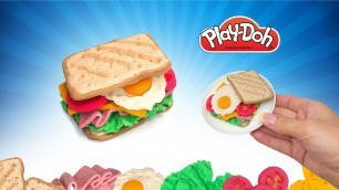 'Play Doh Sandwich for Dolls. DIY Food for Dolls'