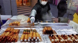 'HOT BAR, Myeong-dong Fish Cake Shop, clean oil - Korean street food'