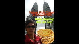 'Malaysian Street Food,Makan Roti Canai Original'