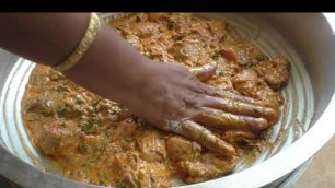 'hyderabadi style chicken biryani recipe || 25 || village food recipes'