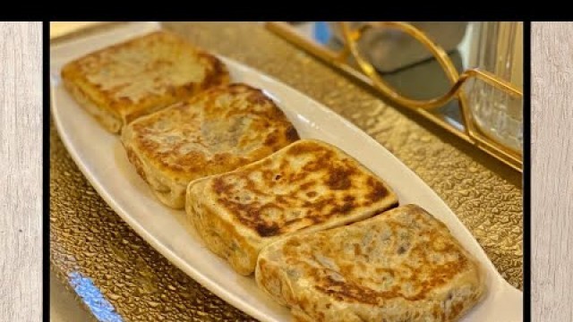 'Homemade Murtabak | Malaysian Street Food | Chicken Murtabak'