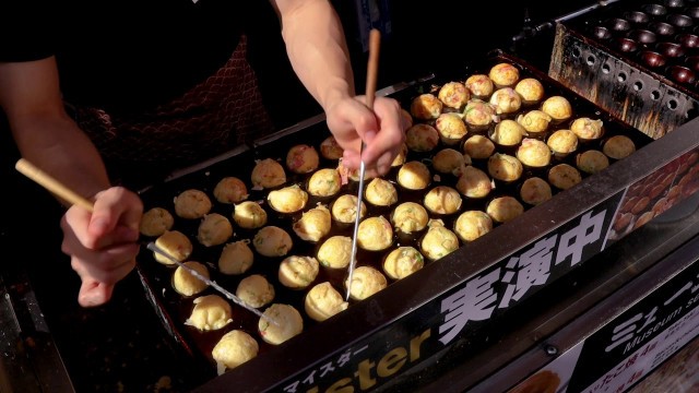 'STREET FOOD AU JAPON - Takoyaki : Osaka - Dotonbori Street / Brut - Japan Express'