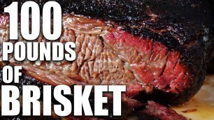 '100 Pound Brisket Sandwich - Epic Meal Time'