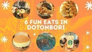 'DOTONBORI: Osaka Food Guide'