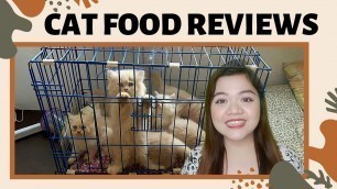 'CAT FOOD REVIEWS | PRINCESS VS SPECIAL CAT VS CUTIES VS SMARTHEART VS POWERCAT | 100% HONEST REVIEW'