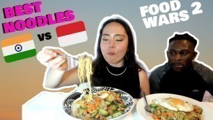 'FOOD WARS: INDIA VS INDONESIAN NOODLES: Which is the BEST - INDOMIE or MAGGI | PART 2'