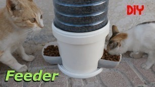 'DIY Automatic Food Dispenser / Pet Feeder'