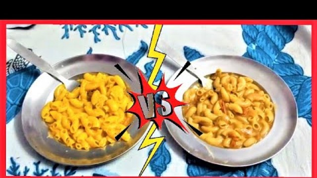 'Real v/s Fake #food #macroni #fight #foodbattle #bestcook #cooking #chef #bestfood #lockdown'