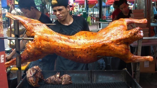 'Malaysia Street Food in Kuala Lumpur BBQ Lamb'