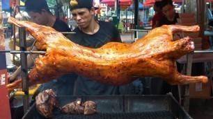 'Malaysia Street Food in Kuala Lumpur BBQ Lamb'