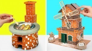 'DIY Mini Bricks Crafts For Mini Food'