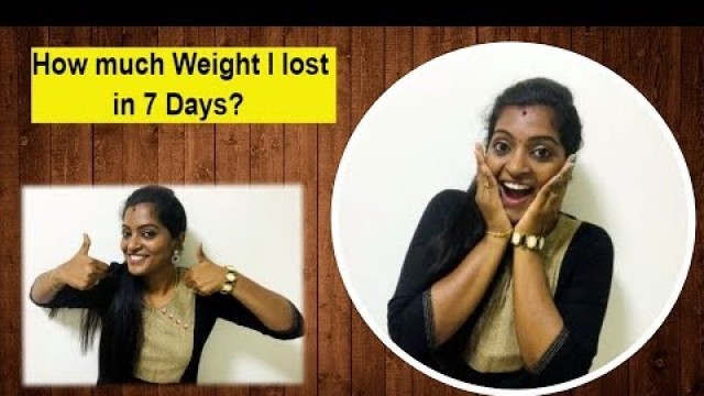 'GM Diet Result in Tamil - How to Lose Weight fast #MyWeightLossJourney #Detoxify #HealthyDiet'