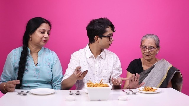 'Three Generations Taste Test Their Favourite Dishes'