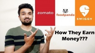 'How Food Delivery Apps Earn Money?? In Hindi'