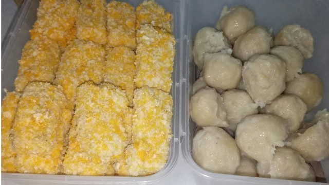 'Olahan daging ayam bikin nugget dan bakso sekaligus Frozen food Stok kulkas| Ide Jualan'