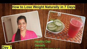 'GM Diet Day 7 in Tamil - How to Lose Weight fast #MyWeightLossJourney #Detoxify #HealthyDiet'