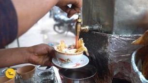 'Lucknow Famous Gulabi Chai(Kashmiri Chai) Rs. 25/- Only l Indian Street Food'