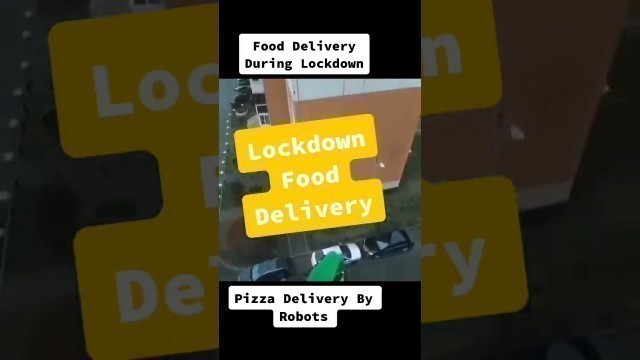 'Lockdown Food Delivery - Delivery Robot | Robot | Robots Movie | Delivery | Robotics'