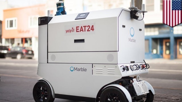 'Yelp Eat24 starts robot food delivery services in San Francisco - TomoNews'