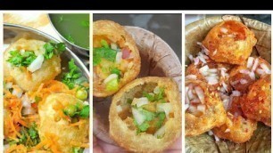 'North Indian spacial pani puri recipe | homely foodies'