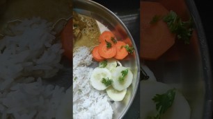 '#what\'s in my thali/ #homely food/ghar ka simple thali/ nothing special it\'s simple'