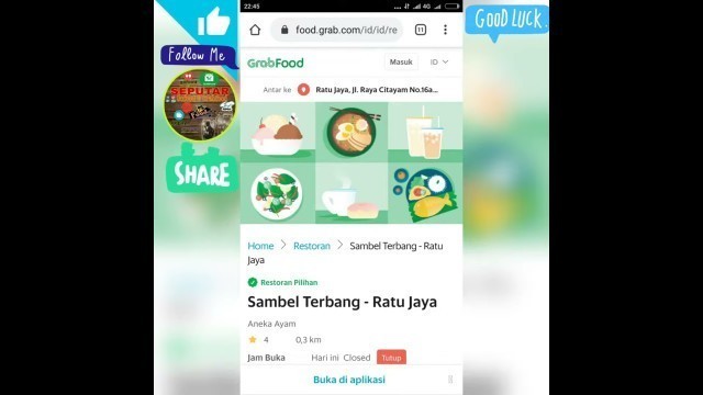 'Cara Mendapatkan Link Grabfood untuk Promosi'