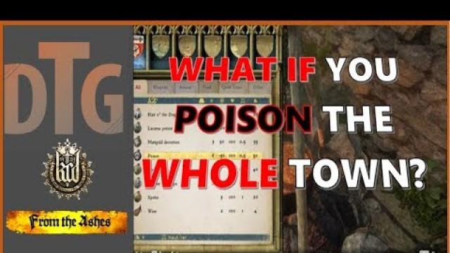 'What Happens if You Poison Every Food Pot in Rattay in Kingdom Come Deliverance'