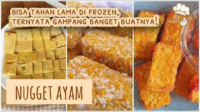 'Cara Mudah Membuat Nugget Ayam Homemade || Kesukaan Anak-Anak || Frozen Food || Inspirasi Masak'